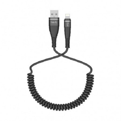 Havit H684 Lightning( iPhone) Data & Charging Spring Cable