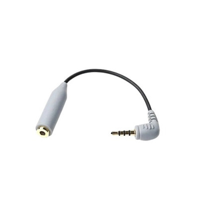 BOYA BY-CIP2 3.5mm TRRS Male to TRS Female Microphone Adapter Cable