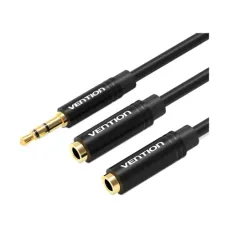 Vention BBWBY Dual 3.5mm Female to 3.5mm Male Stereo Splitter Audio Cable