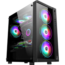 Carbono Gaming CG02XZ Ultra Gaming Mid Tower Casing