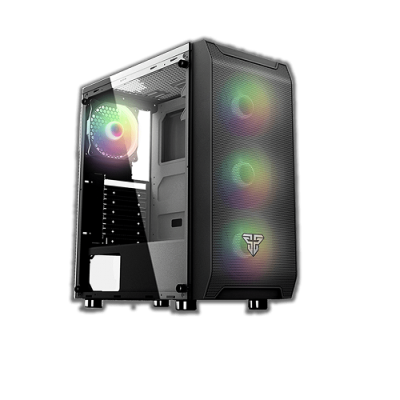 Fantech AERO CG80 Mid Tower Black ATX Gaming Casing