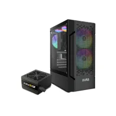 Gamdias AURA GC7 RGB ATX Mid-Tower Gaming Casing With PSU