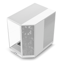NZXT H6 Flow Compact Dual-Chamber Mid-Tower Airflow Casing White
