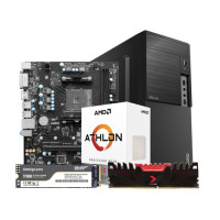 PQS Special AMD Athlon 3000G 8GB RAM 256GB SSD PC