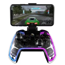 Havit G158BT Pro Transparent RGB Bluetooth Vibration Gamepad