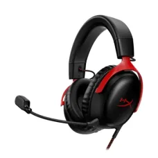 HyperX Cloud III Wired Gaming Headset Red