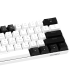 DAREU EK861S White on Black Wired RGB Mechanical Keyboard