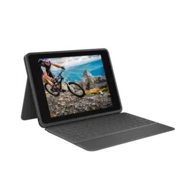 Logitech Rugged Folio 10.2" Keyboard Case for iPad