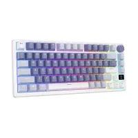 ROYAL KLUDGE M75 Ocean Blue Tri Mode RGB Hotswappable Keyboard 