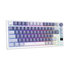 ROYAL KLUDGE M75 Ocean Blue Tri Mode RGB Hotswappable Keyboard 