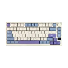 ROYAL KLUDGE M75 Taro Milk Tri Mode RGB Hotswappable Keyboard 