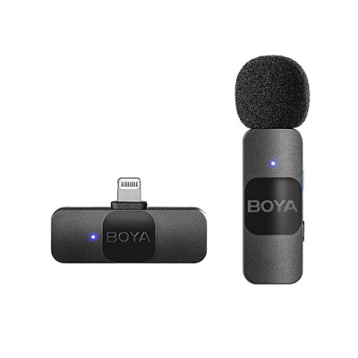 BOYA BY-V1 Ultracompact 2.4GHz Wireless Microphone For IOS Device