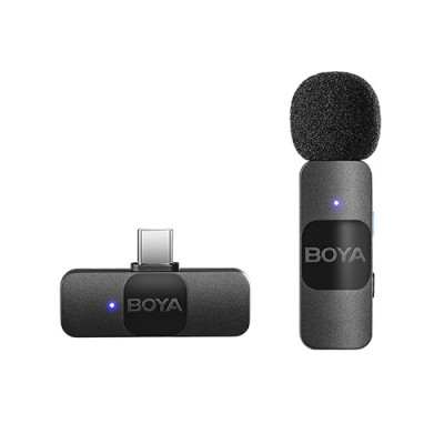 BOYA BY-V10 Ultracompact 2.4GHz Wireless Microphone For IOS Device