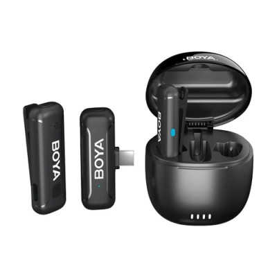 Boya BY-WM3T-U2 Mini 2.4GHz Wireless Microphone Black