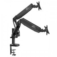 Kaloc KLC-DS90-2 17-32Inch Adjustable Double Arm Flexi Monitor Desktop Mount Stand