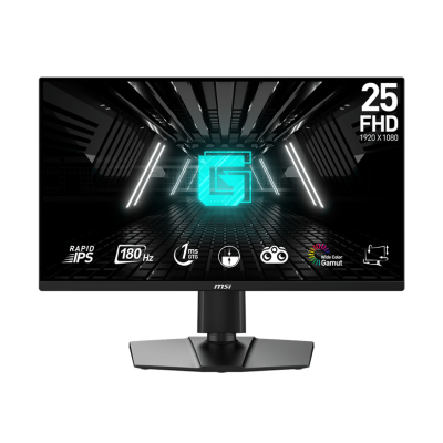 MSI G255PF E2 24.5" 180Hz 1ms IPS FHD Gaming Monitor