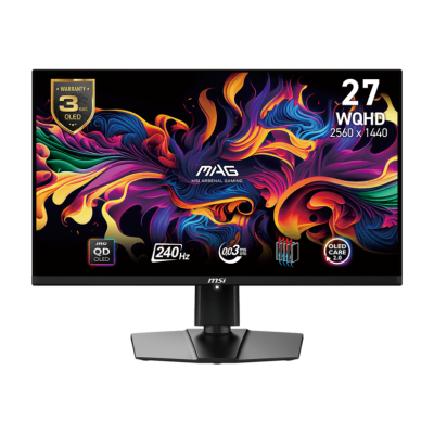 MSI MAG 271QPX QD-OLED E2 26.5" 240Hz 2K WQHD Gaming Monitor