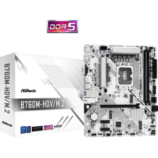 ASRock B760M-HDV/M.2 DDR5 Micro ATX Motherboard