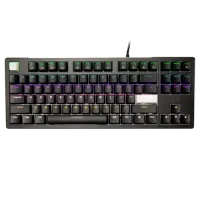 Dareu EK87 V2 Wired Rainbow RGB Red Switch Mechanical Gaming Keyboard