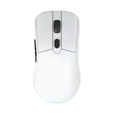 Dareu EM903 Dual-Mode White RGB Wireless Gaming Mouse