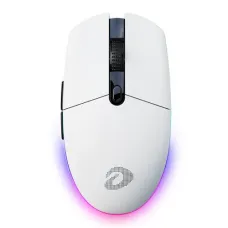 Dareu EM911X Dual-Mode White RGB Wireless Gaming Mouse