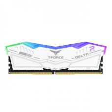 TEAM T-FORCE DELTA RGB WHITE 32GB DDR5 6000MHz CL38 Desktop Ram