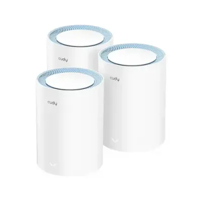 Cudy M1300 AC1200 1200mbps Gigabit Whole Home Mesh WiFi Router (3 Pack)