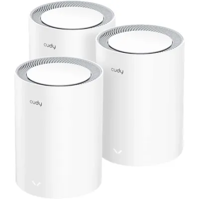 Cudy M1800 AX1800 Whole Home Mesh WiFi 6 Router (3 Pack)