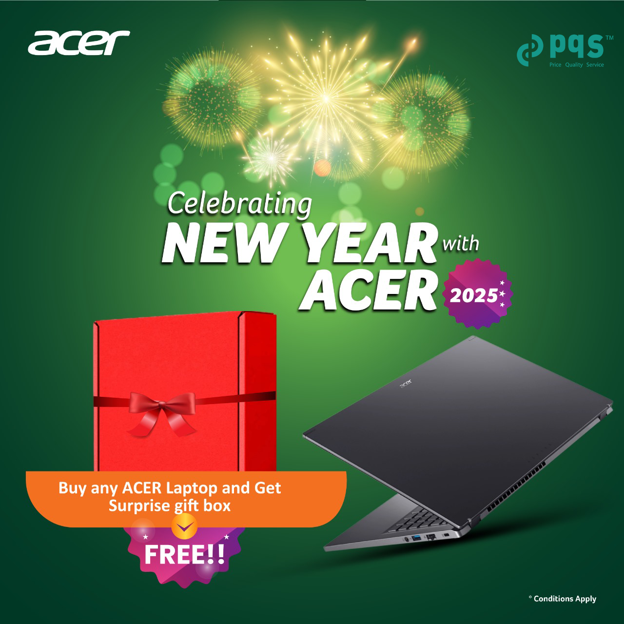 New Year Acer Laptop Offer 