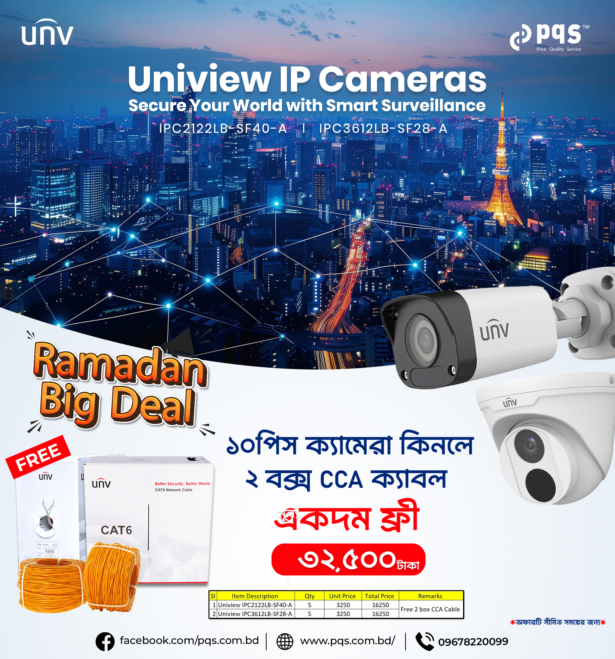 Ramadhan Uniview IP Camera Offer