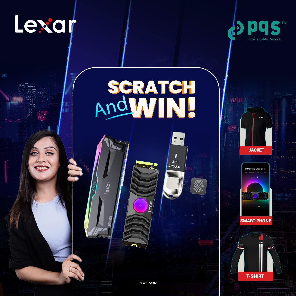 Lexar Scratch & Win Offer